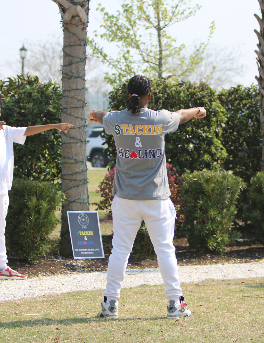 SKI & FLY Ent. White Jogger Pants