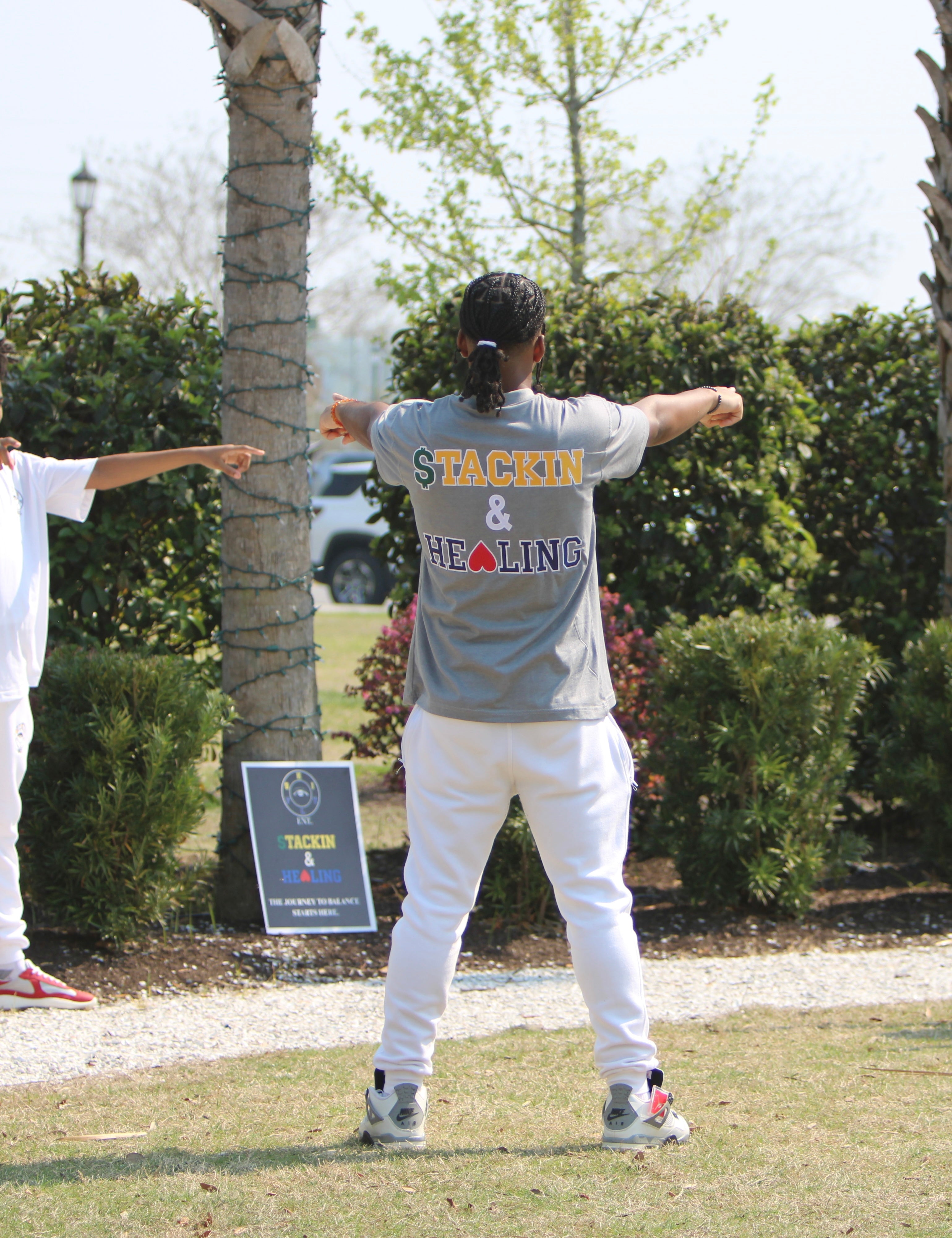 SKI & FLY Ent. White Jogger Pants