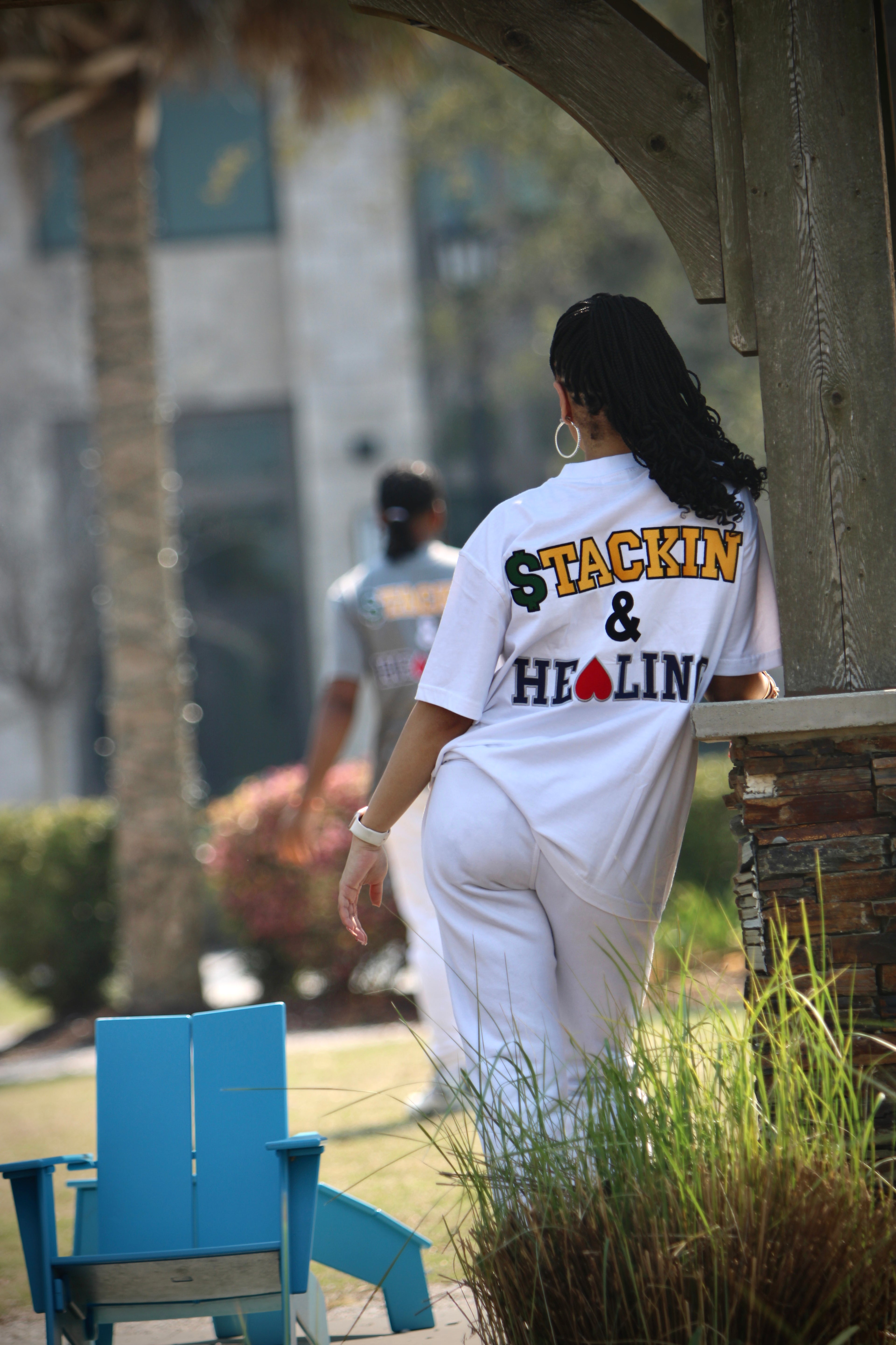 SKI & FLY Ent. White Jogger Pants